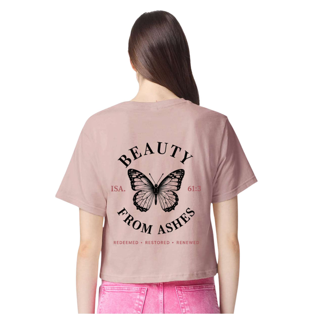 Butterfly Crop Tee