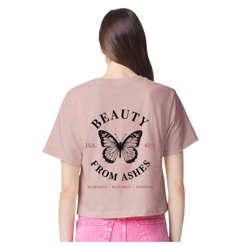 Butterfly Crop Tee